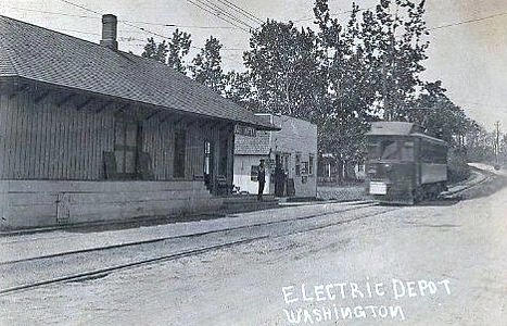 Washington MI railroad facilities